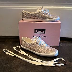 Kate Spade Glitter Keds